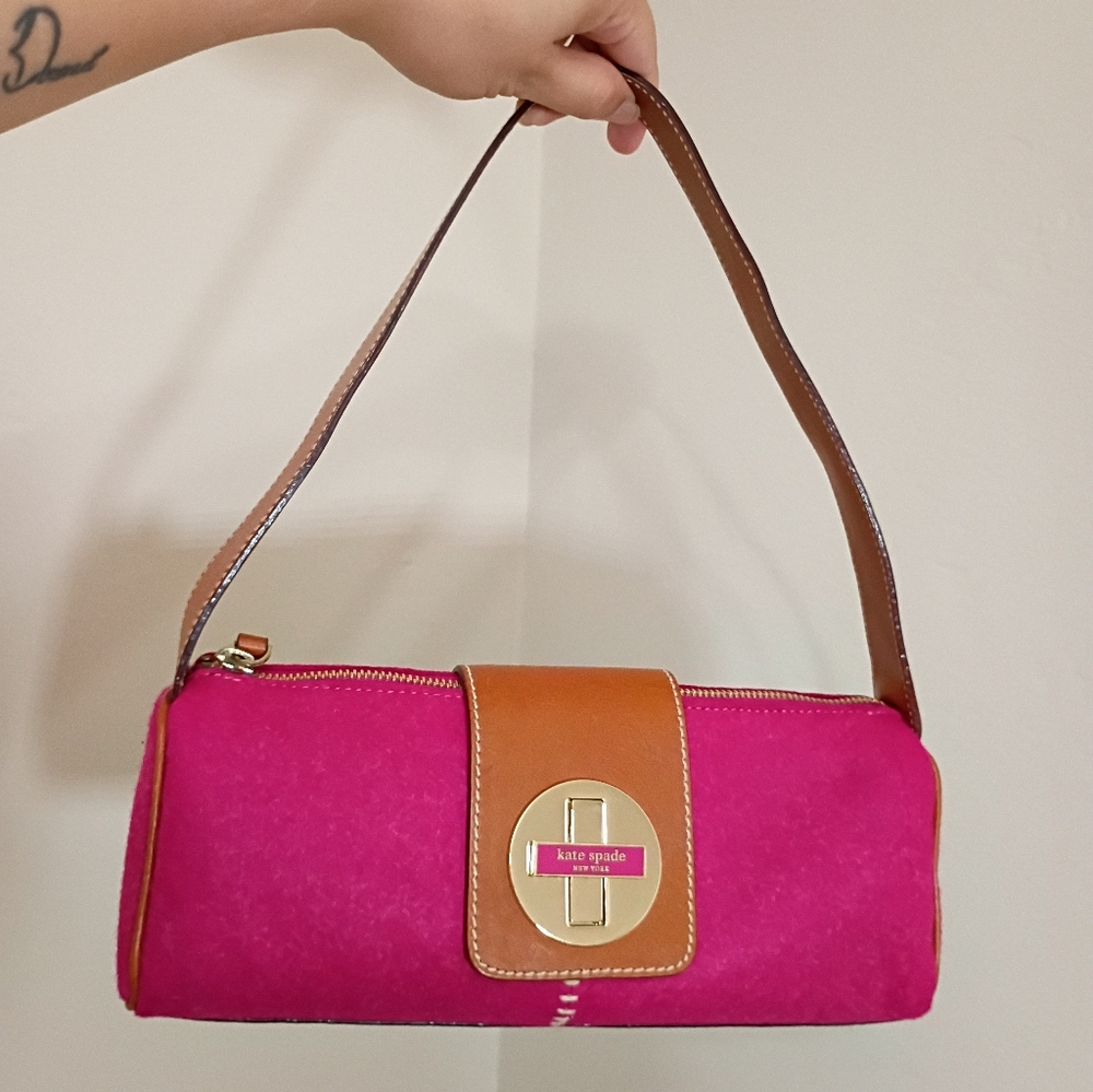Kate Spade Pink and Tan Women's Bag